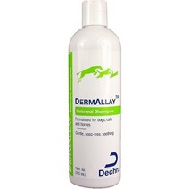 DermAllay 개 고양이 말을 위한 오트밀 샴푸 12온스 병, 12-oz bottle