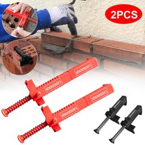 건설 도구 실노 천을 마 상자 홀더2pcs 와이어 서랍 bricklaying 도구 건물 건설 라이너 벽 프레임 벽돌 레벨 수직 고정 장치, 협력사, 그물