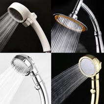 엔템 해바라기샤워기 샤워헤드 4종 해바라기샤워기헤드 샤워기헤드 절수샤워기헤드 수압상승샤워기헤드 센스있는집들이선물, 05.샤워기 거치대