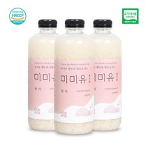 유기농 쌀누룩요거트 미미유 현미 1000ml, 2병