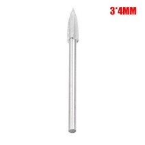목공기계 목공공구 자동대패 3mm 핸들 전기 나무 조각 트위스트 드릴 조각 도구 조각 xh8z, 01 3x4mm