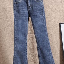 청바지 키작녀 여자통 배바지 판도라핏 키작진 보세 키작은여자슬랙스 깐깐팬츠