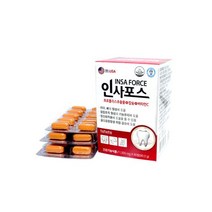 인사포스 치아 잇몸 도움 칼슘 뼈 영양제 1500mg60정