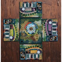 시즌스 Seasons PlayMat 보드게임 매트 플레이어 플레이 놀이판, 5장셋트