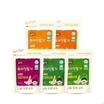 퓨어잇 핑거 길쭉한 야채스틱, 자색고구마, 1개, 30g