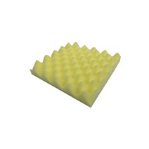 흡음판 6Pc 방음 폼 50x50x5cm 고밀도 난연성 사운드 흡수 KTV 스튜디오 용 트리트먼트 패널, [02] Yellow, [01] 50x50x5cm, [01] Egg Crate