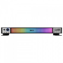 ABKO HACKER S1400 RGB 디지털시계 사운드바, 1