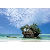 YANOMAN 야노만 10 - 1324 남쪽 섬의 레스토랑 (탄자니아) [직소퍼즐 1000 피스 ( 크기 : 50 × 75cm)], 단일