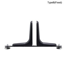 원룸공간분리 인테리어가벽 1pc 피트 이동식 휠 안정적인 헤비 듀티 쉬운 설치 룸 디바이더 호텔 알루미늄 합금 션 개인 정보 보호 화면 홀더, [04] Black, [02] Fixed