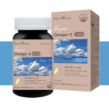 팜그린 슈퍼오메가3 1200 1 302mg x 180캡슐 미국산, 180정, 1통