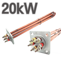 심야전기 보일러 온수기 사각 히터 20kW 히터봉