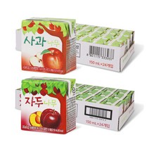 서울우유 자두나무 사과나무 과일주스 48입 2박스, 서울우유 자두나무 사과나무 과일쥬스 48입 2박스