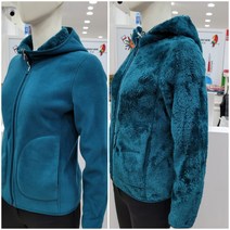 마코 모다남양주 여성 보아+후리스 양면 후드 티점퍼 MMW3TJ91561