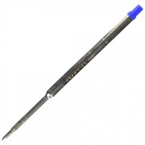 Waterman 볼펜용 볼펜 리필 파인 포인트 블루 잉크 (734264), Black_1 Count (Pack of 1)