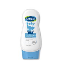 Cetaphil Baby 카렌듈라 샴푸 & 바디 워시 13.5 Fl. Oz, 7.8oz Wash Shampoo