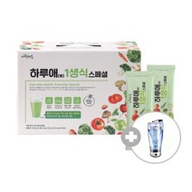 더자연채움 자연채움 하루애 1생식 스페셜 30g 28포 4주분 + 전동쉐이커, 하루애 1생식스페셜 30g*28포
