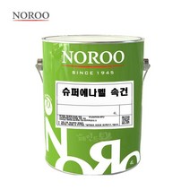 노루 슈퍼 에나멜 속건 페인트 목재 철재 4L, Ral7035, 4000ml, 1개