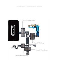 QIANLI iBridge 6/6P/6S/6SP/7/7P/8/8P/X 메인 보드 용 테스, 08 For iPhone 7