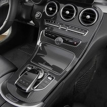 벤츠 C클래스 W205 센터페시아 커버 패널 몰딩, 카본 (노멀타입)