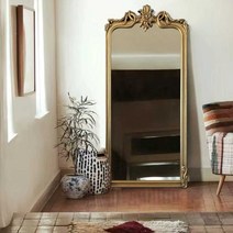 이동식전신거울 인테리어전신거울 이동식거울 전신거울 미용실거울 빈티지전신거울, 100x180CM