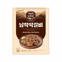 모닝하임 임꺽정 납작떡갈비1kg, 1kg, 28개