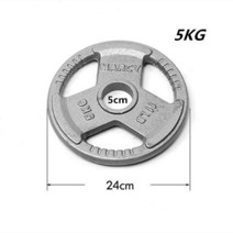 경량원판 초경량 저중량 바벨 원판 1kg 1.25kg 체육관 피트니스 플레이트 디스크 1 개 2.5kg-20kg 직경 25/50mm 폴 리프팅 훈련 장비 무게 강도 운동에 적용, [09] 5kg 5cm