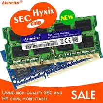 Atermiter 2GB 4GB 8GB 2G 4G 8G PC3L PC3 DDR3 1066Mhz 1333hz 1600Mhz 8500 10600 12800 노트북 메모리 RAM Hyn, 4GB 1066MHz 1.5V