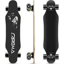 Caroma Longboard Skateboard for Teens Adult Girls Boys Beginners31Inch Drop Through Long Board