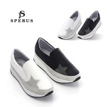 스페루스 여성용 국산 패션 슬립온 슈젤