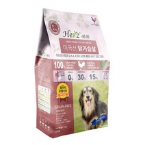 허즈 사료 908g 닭가슴살 오리가슴살 칠면조 모음/알러지 눈물 강아지사료, 미국산 닭가슴살 908g+윗츄1P