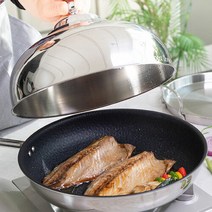 뒤집을 필요없이 익혀주는 로스돔 생선구이 스테이크 베이킹 26cm, 1개