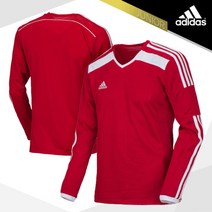 [아디다스] 쥬니어 레지스타 14 긴팔 저지(F50025) 레드 축구 긴팔티셔츠 단체 유니