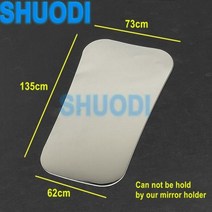 치과용 1 pc 치과 교정 구강 사진 거울 반사경 양면 치아 미백 도구 스테인레스 스틸 Autoclavable, 1 piece thin A