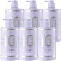 미쟝센 살롱 플러스 클리닉 10 에센스팩 (극손상모발)(대용량) 990ml 10초케어 실크코팅 저분자단백질, 6개
