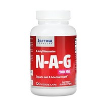 자로우 포뮬라 NAG N-아세틸 글루코사민 700mg 120정, NAG개, 1개