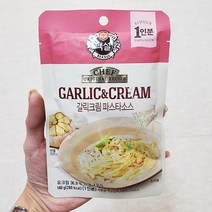 백설 파스타소스 갈릭크림 140G x 3개, 단품, 단품