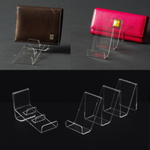 투명 상품전시 아크릴집기 지갑진열대, 사이즈, 1개