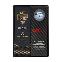 엔젯허니 마누카꿀(5포) X 골프공(3구) 세트 (세인트나인/브리지스톤/테일러메이드/볼빅/커클랜드) 골프선물 골프 라운딩 필드 간식, 마누카허니+테일러메이드 V3 DISTANCE 3피스