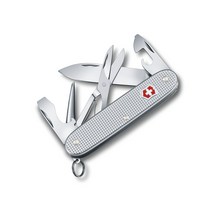 [빅토리녹스][공식] 파이오니어 엑스 알록스 미디움 포켓 스위스 아미 나이프 실버 0.8231.26