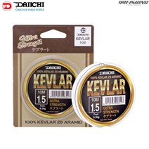 DAIICHI [다이치] 100% 케브라 합사 목줄 10m, 2.0호