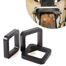 자동차 견인고리 견인볼3pcs Universal Trailer Hitch Receiver Silencer Pad For Adjustable Ball Mounts, 한개옵션0