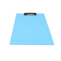 플러스샵 플라스틱 와이어 클립보드 a4 세로형 7색상 PS, 하늘