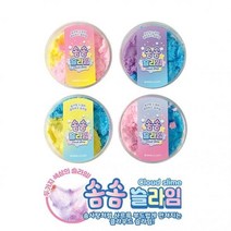 솜솜 슬라임 12개 1세트 솜사탕 클라우드슬라임 촉감놀이, 상세페이지 참조