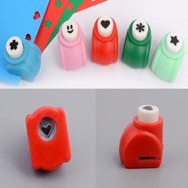 미니펀치기 구멍펀치 1공펀치 수동펀칭기 타공기, 스마일