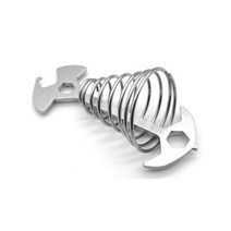 캠핑지구 데크팩 앵카팩 스테인리스 텐트 타프 고정 타프고정팩-72394EA, 데크팩(크롬)