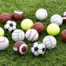 [브라더스골프]코비스 비거리향상 2피스 스포츠 골프공 3구, 색상:축구공|사이즈:FREE, 단품