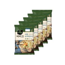 CJ제일제당 [CJ제일제당] 비비고 시원바지락칼국수 642g(2인분) x 5개