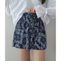 [44-77]냉장고 쿨 아이스 페이즐리 밴드 반바지