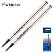 워터맨 수성펜 리필 수성심 0.7mm, 1, 블루