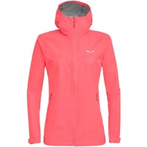 독일 Salewa 여성용 푸에즈(아쿠아 3) PTX M JKT 레인 재킷 칼립소 코랄